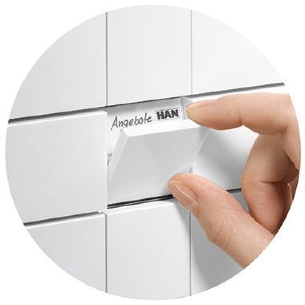 Produktabbildung Nr. 5: HAN Schubladenbox i-Box 1551-12 DIN C4 5Schubfächer weiß