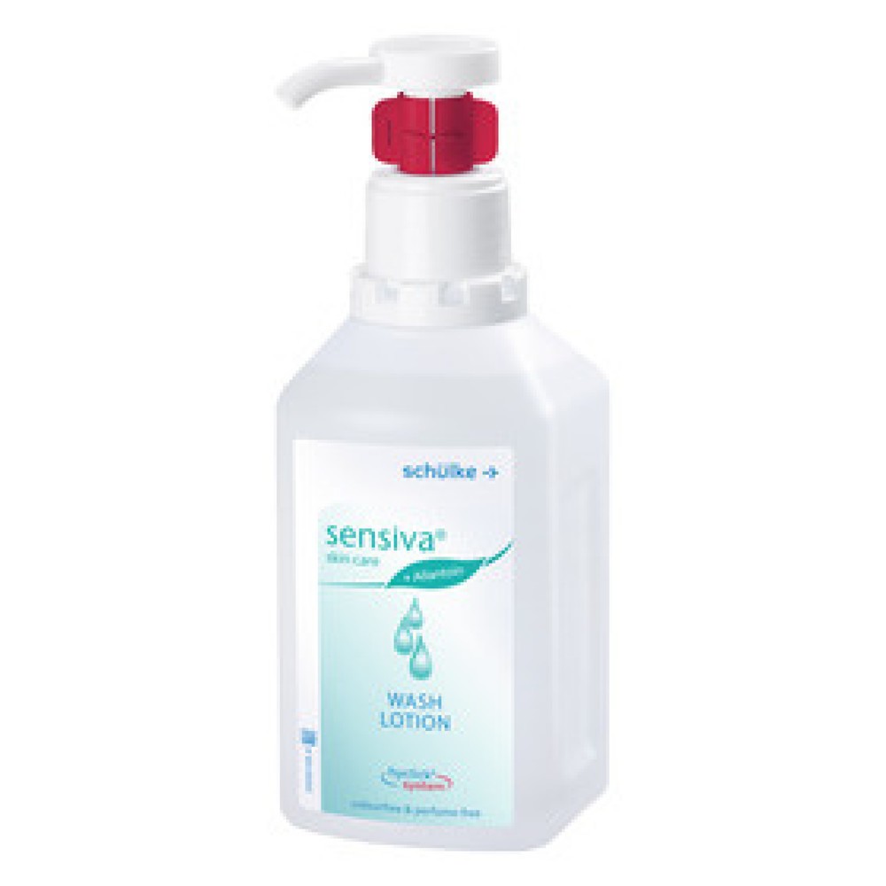 Produktabbildung: Schülke sensiva Waschlotion, Inhalt: 500 ml