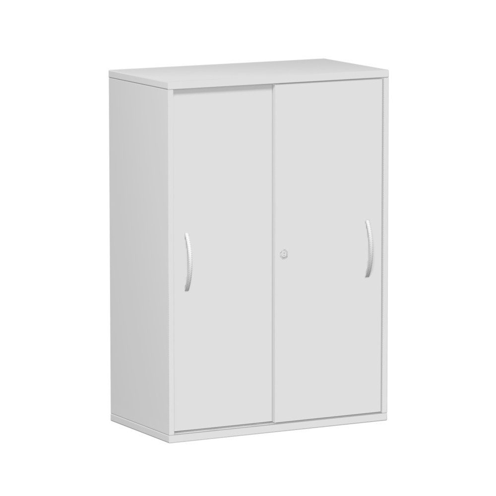 Product afbeelding: Schuifdeurkast Lissabon, 3 OH, lichtgrijs