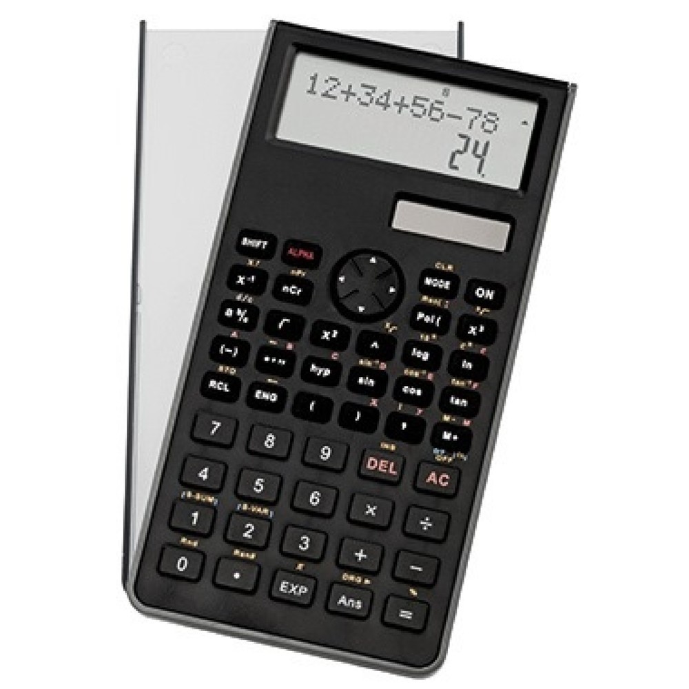 Produktabbildung: GENIE Schulrechner 82SC 12071 240Funktionen 10stellig schwarz