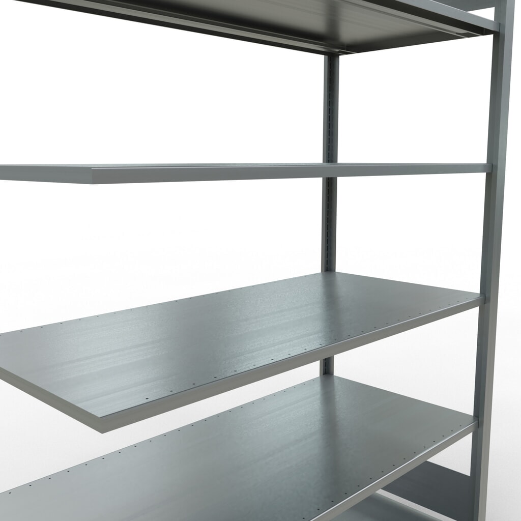 SCHULTE Aktenregal AF, doppelseitig, FL 150 kg, HxBxT 2.000 x 1.300 x 600 mm Produktabbildung Nr. 4: SCHULTE Aktenregal AF, doppelseitig, FL 150 kg, HxBxT 2.000 x 1.300 x 600 mm