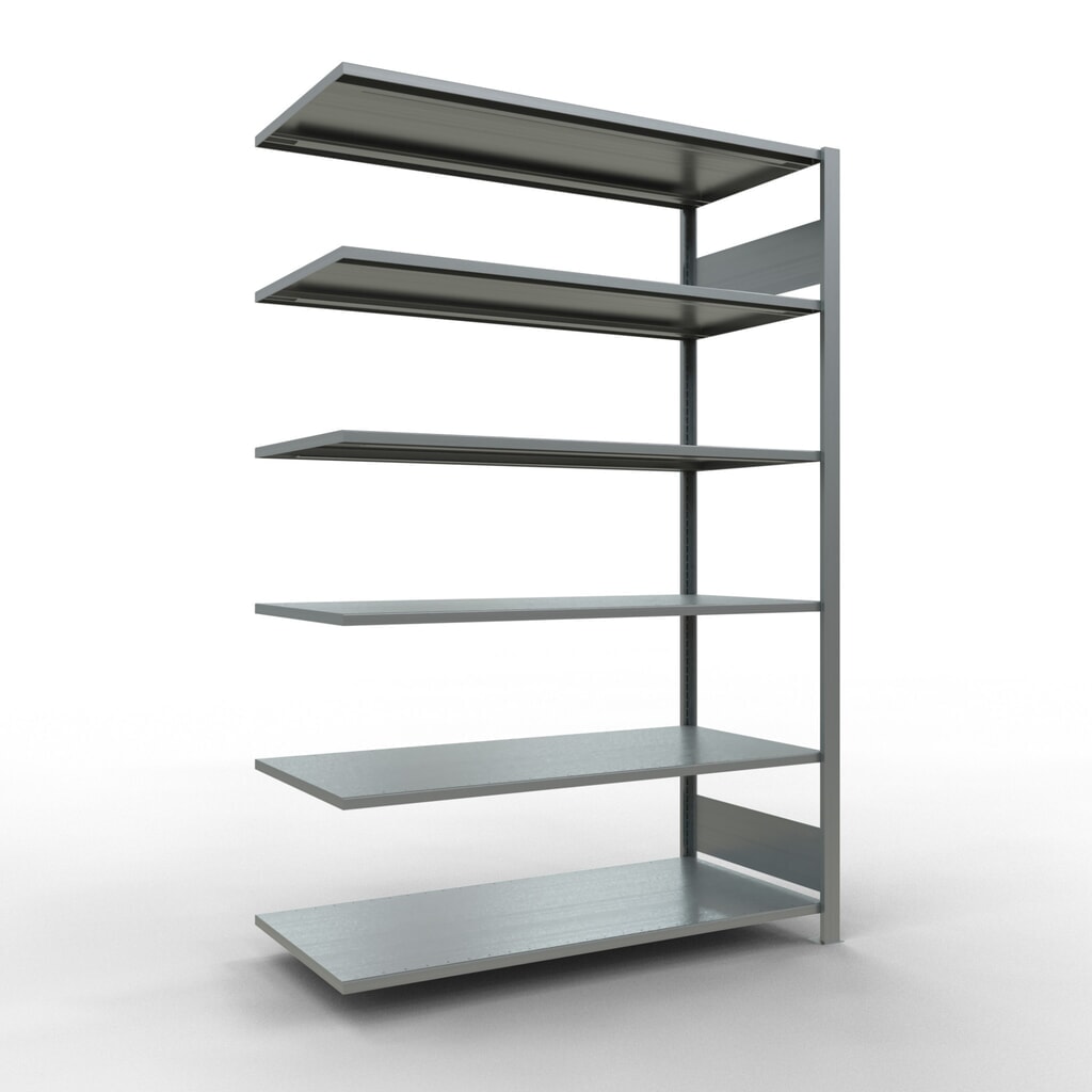 SCHULTE Aktenregal AF, doppelseitig, FL 150 kg, HxBxT 2.000 x 1.300 x 600 mm Produktabbildung: SCHULTE Aktenregal AF, doppelseitig, FL 150 kg, HxBxT 2.000 x 1.300 x 600 mm