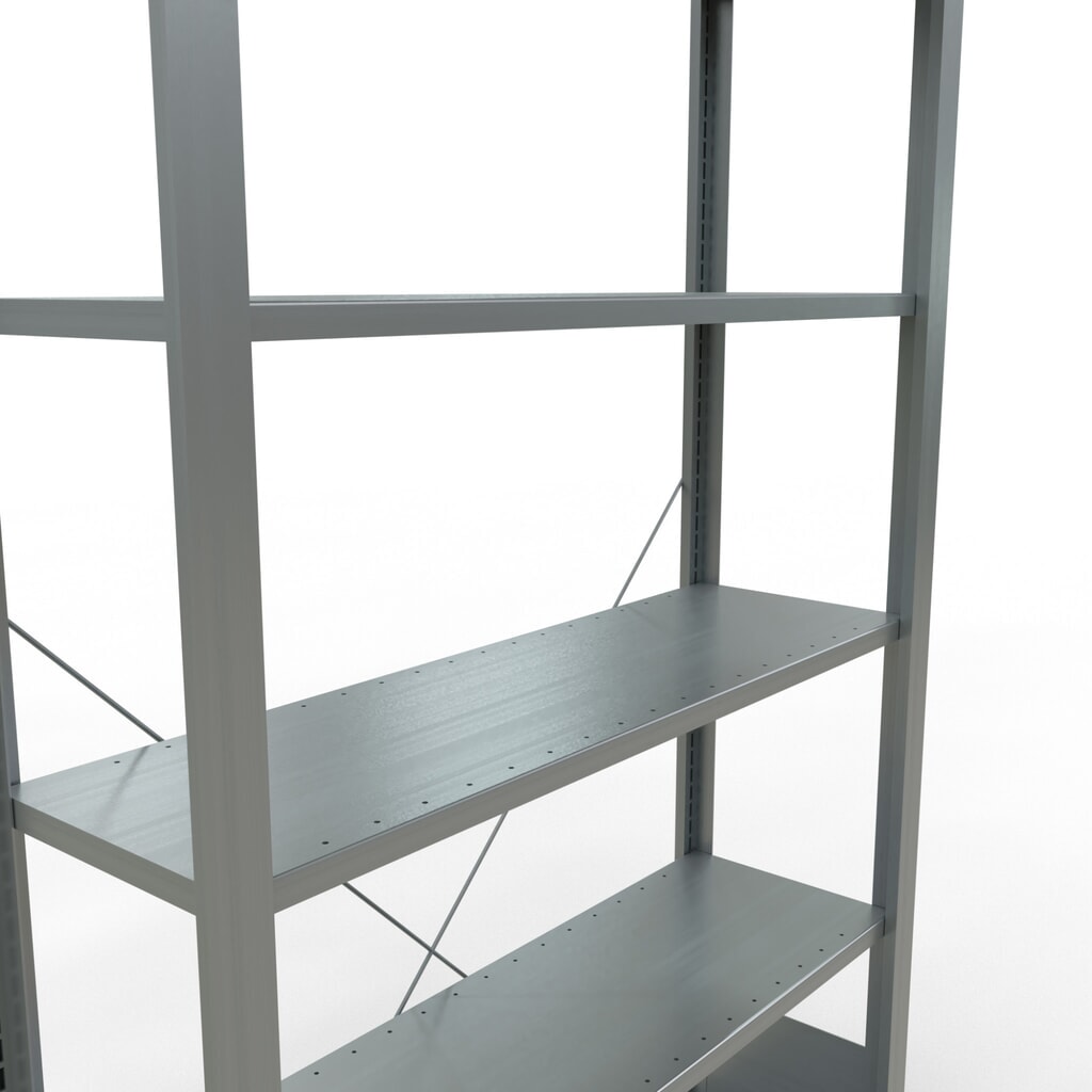 SCHULTE Aktenregal GF, einseitig, FL 85 kg, HxBxT 2.000 x 1.000 x 300 mm Produktabbildung Nr. 4: SCHULTE Aktenregal GF, einseitig, FL 85 kg, HxBxT 2.000 x 1.000 x 300 mm