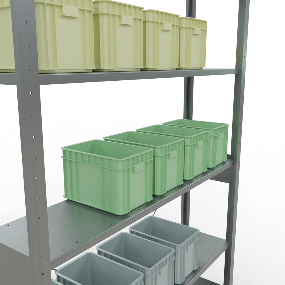 Produktabbildung Nr. 3: SCHULTE Fachbodenregal verzinkt, Fachlast 150 kg, HxBxT 2.500 x 1.360 x 336 mm