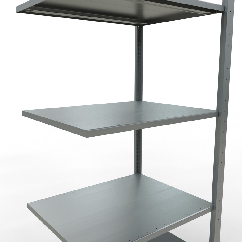 Produktabbildung Nr. 4: SCHULTE Fachbodenregal Steckmontage, AF, FL 150 kg, verzinkt, HxBxT 2.000 x 750 x 600 mm