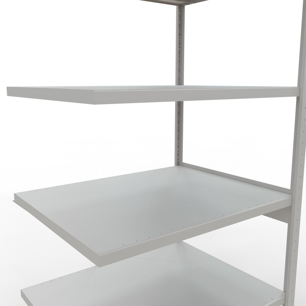 Produktabbildung Nr. 5: SCHULTE Fachbodenregal Steckmontage, AF, FL 330 kg, lichtgrau, HxBxT 2.500 x 1.000 x 800 mm