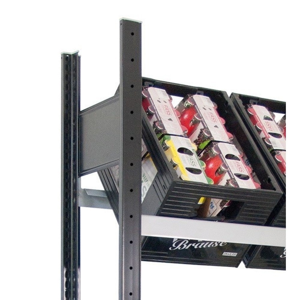 Produktabbildung Nr. 2: SCHULTE Getränkekistenregal, HxB 1.800 x 820 mm