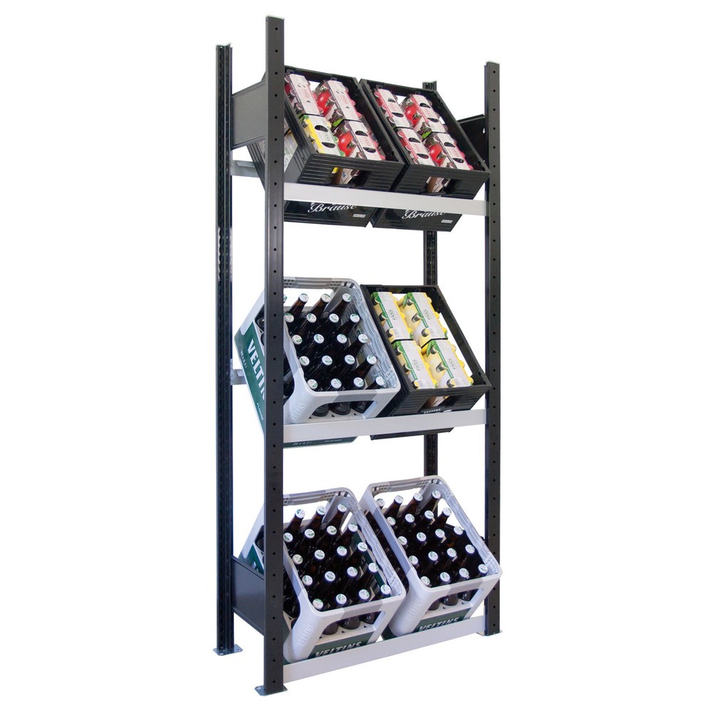 Produktabbildung Nr. 1: SCHULTE Getränkekistenregal, HxB 1.800 x 820 mm