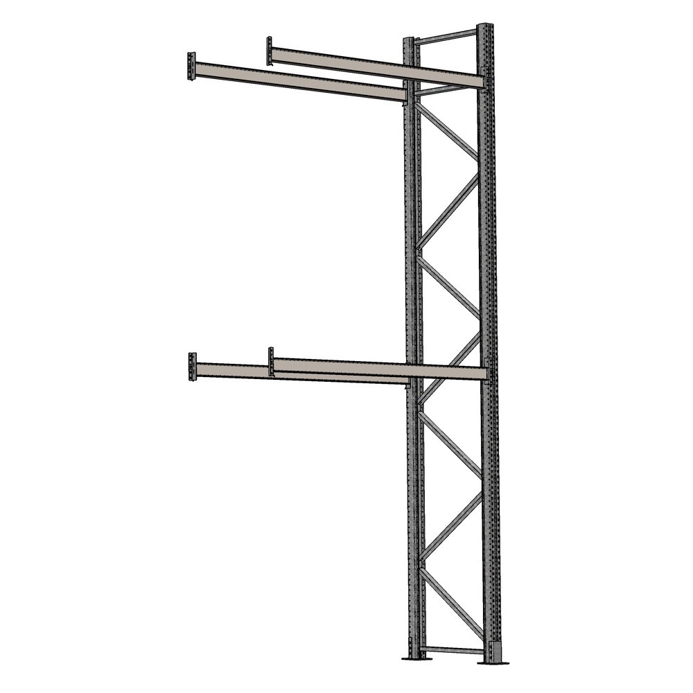 Produktabbildung: SCHULTE Palettenregal 1 Feld  á 1.825 mm - 6.000x1.100 mm (HxT), 4 Holme (2.000 kg) für den Außenbereich