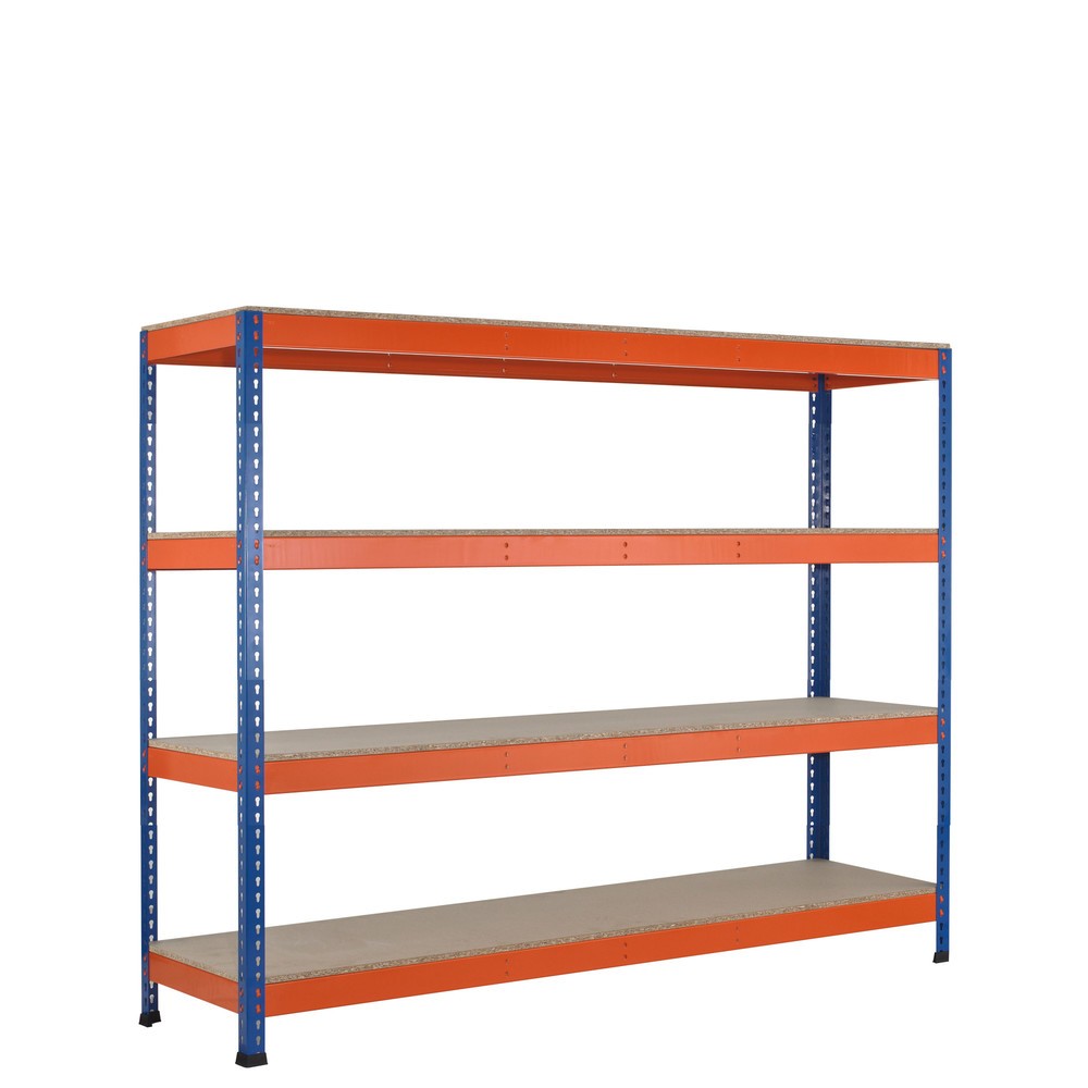 Produktabbildung Nr. 1: SCHULTE Weitspannregal, mit Spanplatten, GF, HxBxT 1.981 x 1.536 x 926 mm