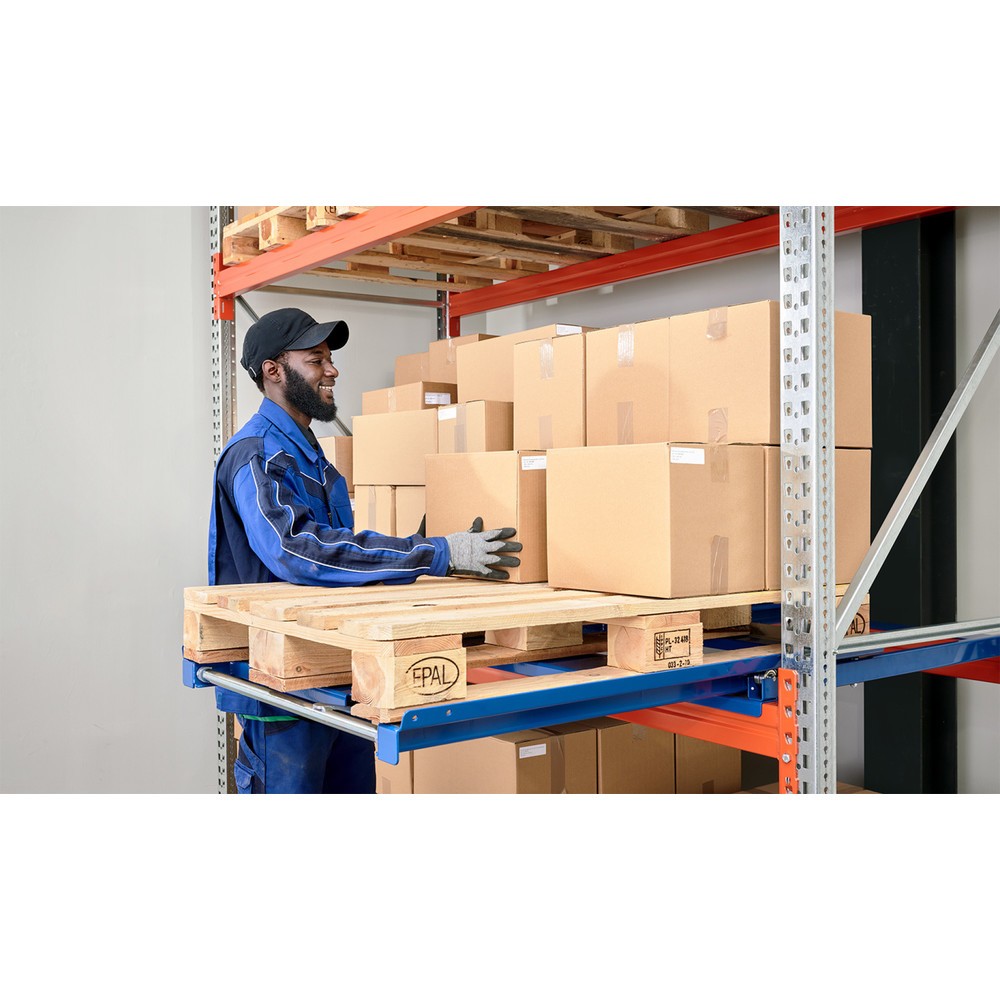 Produktabbildung Nr. 5: Schwerlast-Palettenauszug, Tragkraft 300 kg, 100 % Auszugstiefe