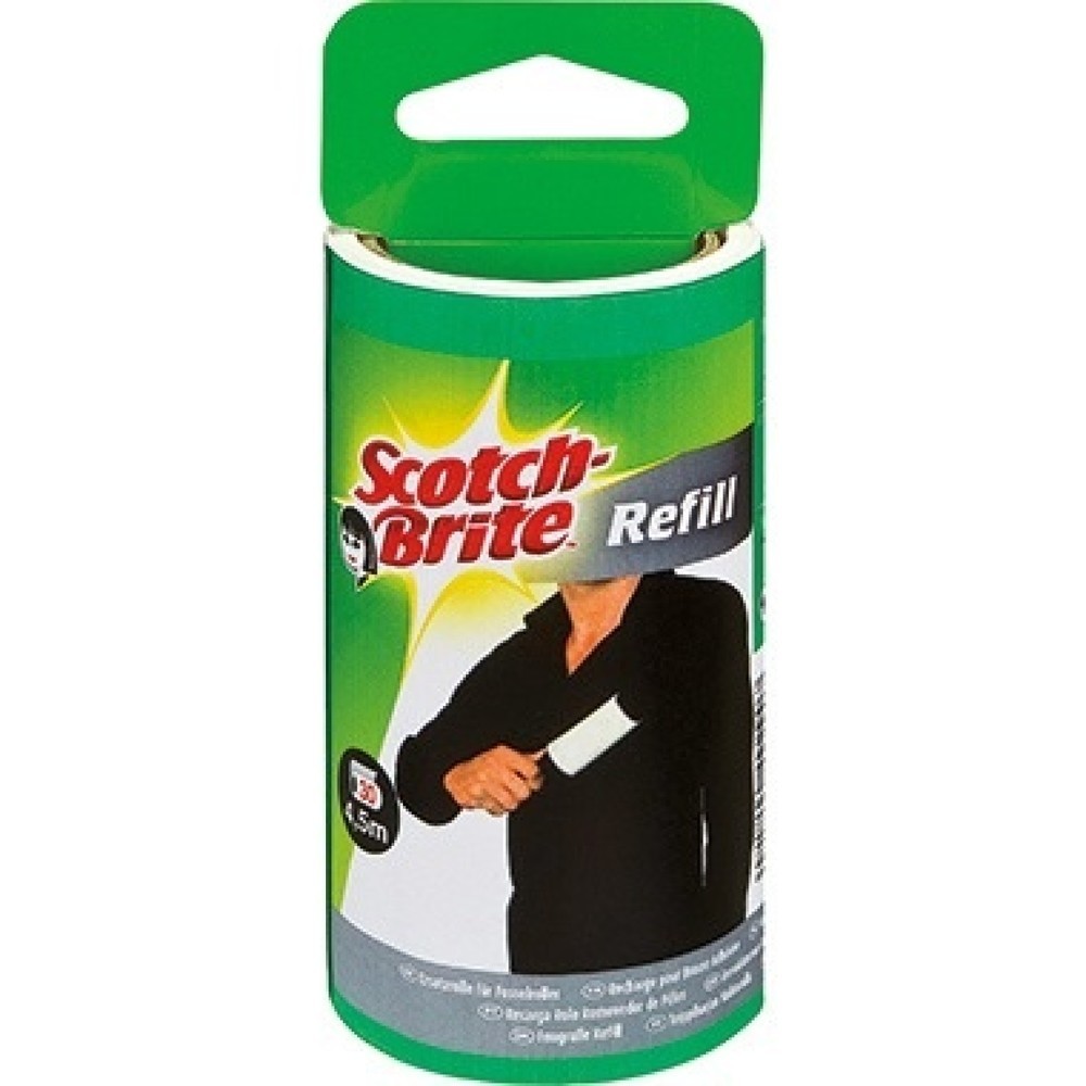 Produktabbildung: Scotch Brite Ersatzrolle 836RP-30 Fusselroller Mini Travel 30Blatt