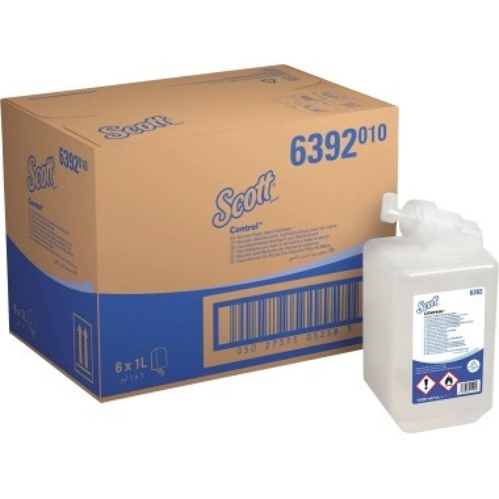Produktabbildung Nr. 4: Scott Handdesinfektionsschaum 6392 mit Alkohol 1l