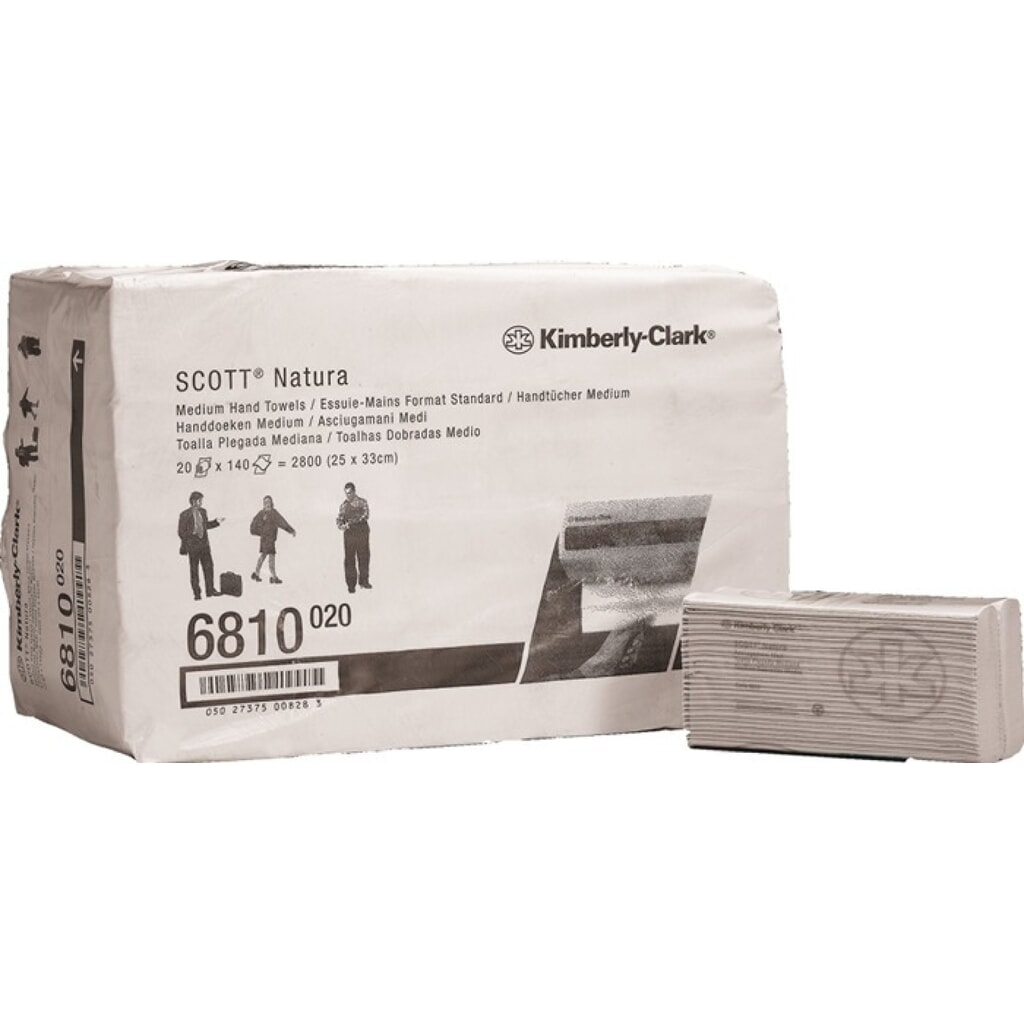 Produktabbildung: SCOTT Handtuch Scott 6810 2-lagig weiß