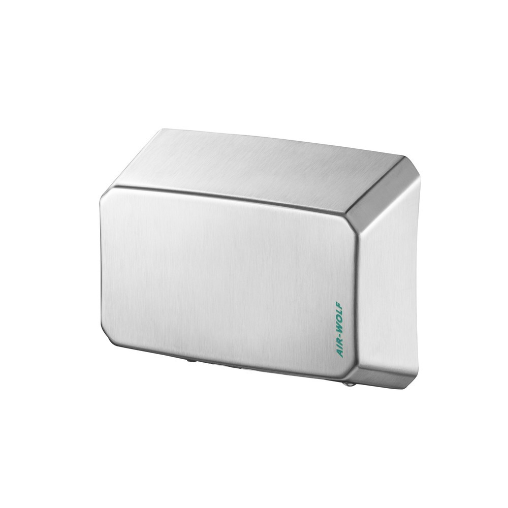 Número de imagen del producto 1: Secador de manos Air-Wolf serie B 31, acero inoxidable.