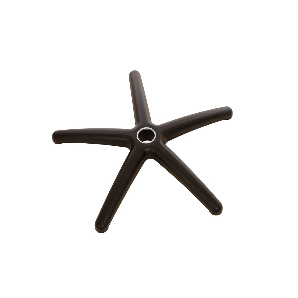 Immagine del prodotto n. 3: Sedia girevole da lavoro HEMMDAL Easy poliuretano, altezza sedile 450-650 mm, base in materiale plastico, ruote