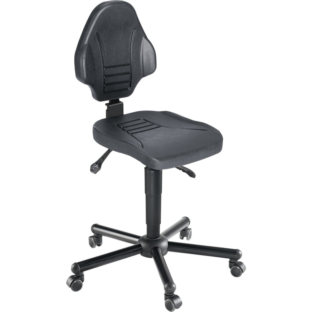 Immagine del prodotto: Sedia girevole da lavoro meychair Workster Komplex XXL, altezza seduta 470-610 mm, portata 250 kg, ruote