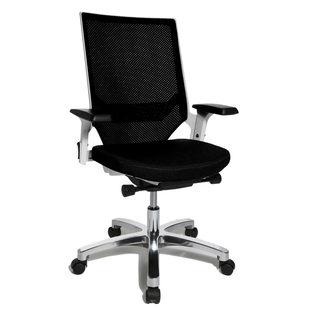 Immagine del prodotto n. 2: Sedia girevole da ufficio Topstar® Autosyncron, schienale in rete, nera