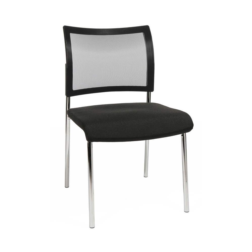 Immagine del prodotto: Sedia visitatore Topstar® Classic con schienale in rete + telaio con 4 piedini, nero