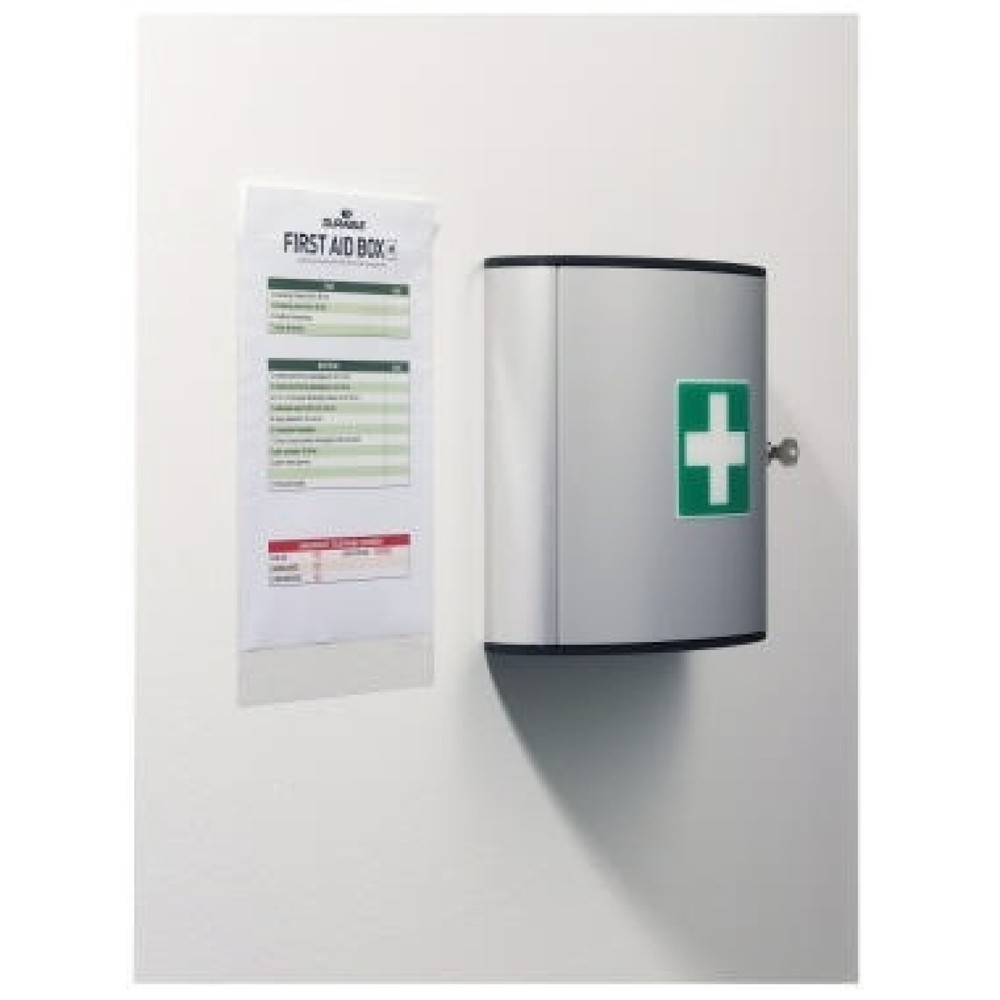 Produktabbildung Nr. 3: DURABLE Selbstklebetasche Pocketfix 809619 DIN A4 sk tr 25 St./Pack.