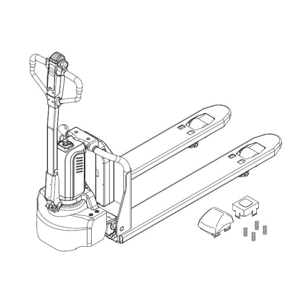 Self-Service-Kit für Elektro-Hubwagen Ameise® PTE 1.1 - Drucktasterwechsel, 7-teilig Produktabbildung Nr. 2: Self-Service-Kit für Elektro-Hubwagen Ameise® PTE 1.1 - Drucktasterwechsel, 7-teilig