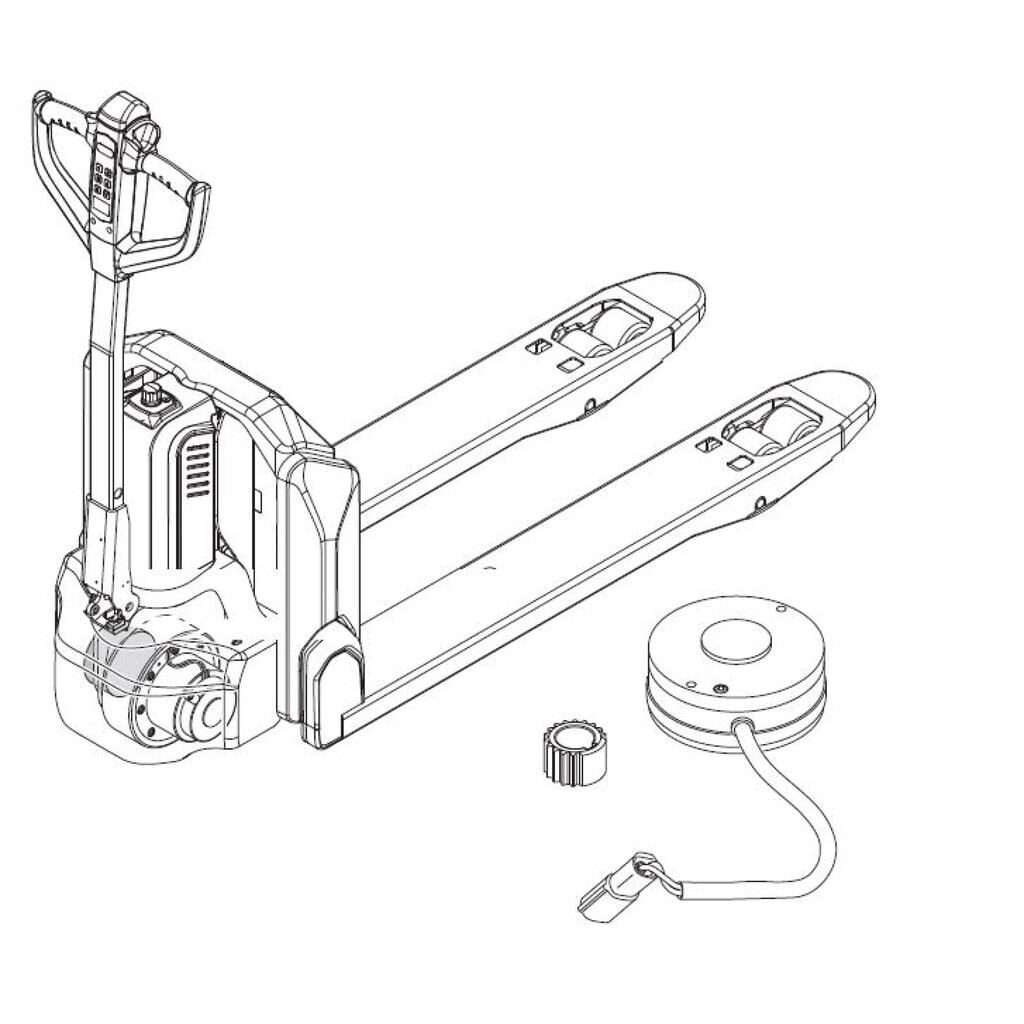 Produktabbildung Nr. 2: Self-Service-Kit für Elektro-Hubwagen Ameise® PTE 1.5 - Bremsenwechsel, 3-teilig