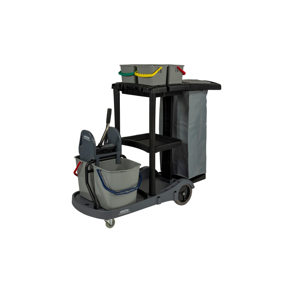 Productafbeelding nr. 4: Servicewagen, emmer 2x 17 liter + 4x 4 liter
