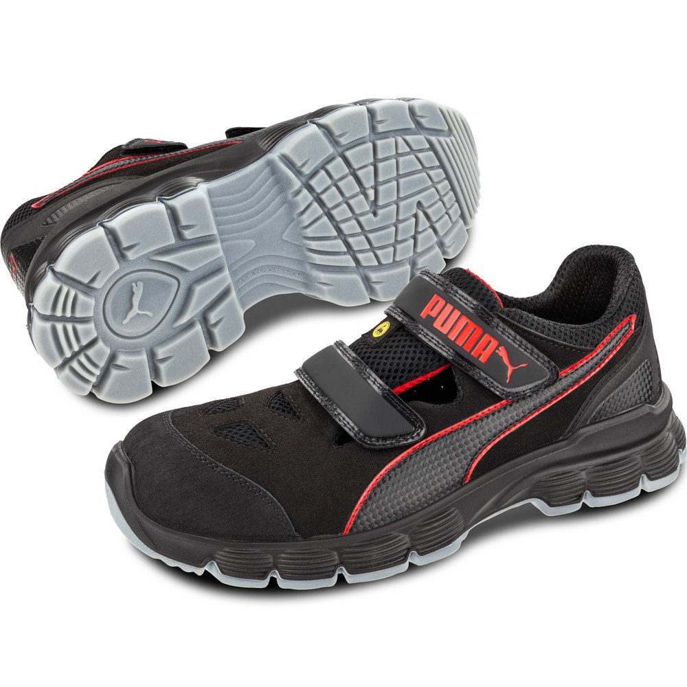 Produktabbildung: PUMA® Sicherheits-Sandale Aviat Low S1P ESD, Größe 46