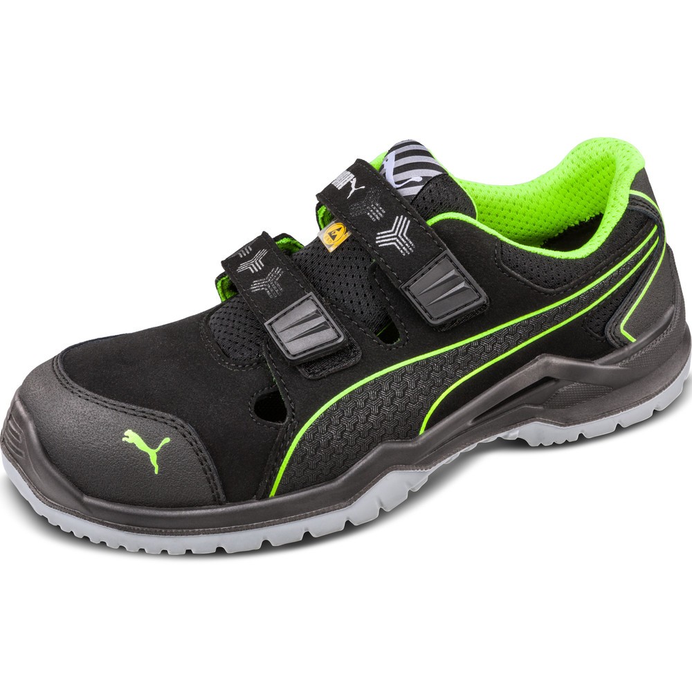 Produktabbildung: PUMA® Sicherheits-Sandale Neodyme Green S1P ESD, Größe 41