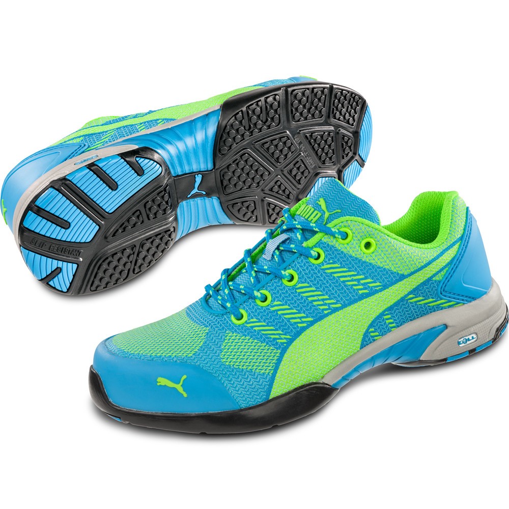 Produktabbildung: Sicherheits-Sportschuh PUMA® Celerity Knit Blue S1P, Größe 36