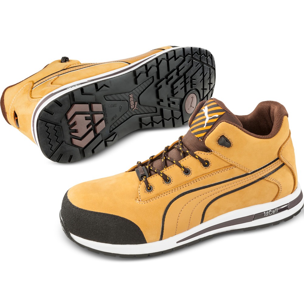 Produktabbildung: PUMA® Sicherheits-Sportschuh Dash Wheat Mid S3, Größe 42