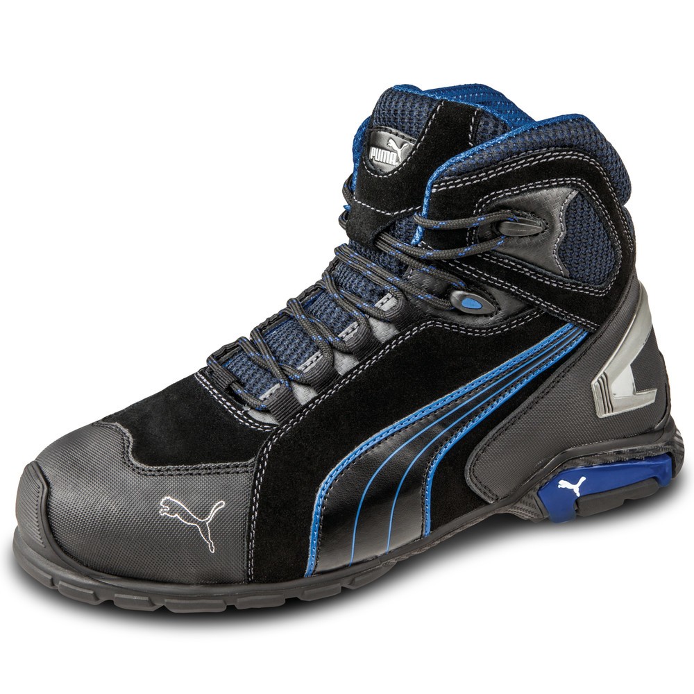 Produktabbildung: PUMA® Sicherheits-Stiefel Rio Black Mid S3, Größe 39