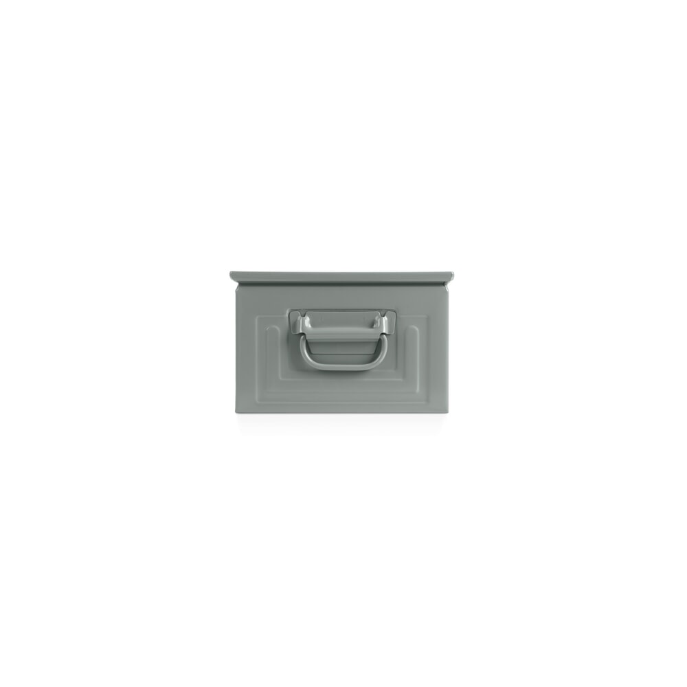 Produktabbildung Nr. 2: Fami Sichtlagerkasten, HxBxT 200 x 300 x 500 mm, Stahlblech, fehgrau, 6 Stk/VE