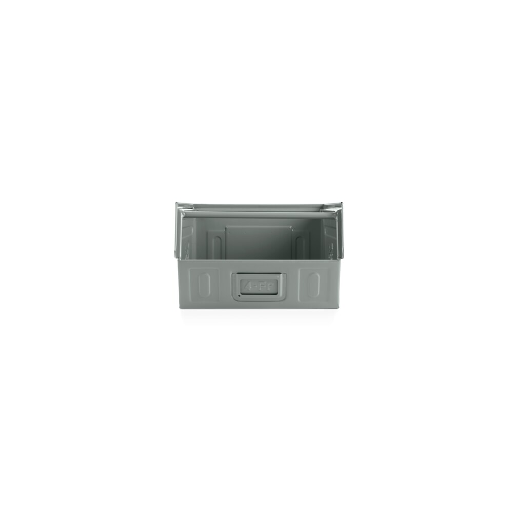 Produktabbildung Nr. 3: Fami Sichtlagerkasten, HxBxT 200 x 300 x 500 mm, Stahlblech, fehgrau, 6 Stk/VE