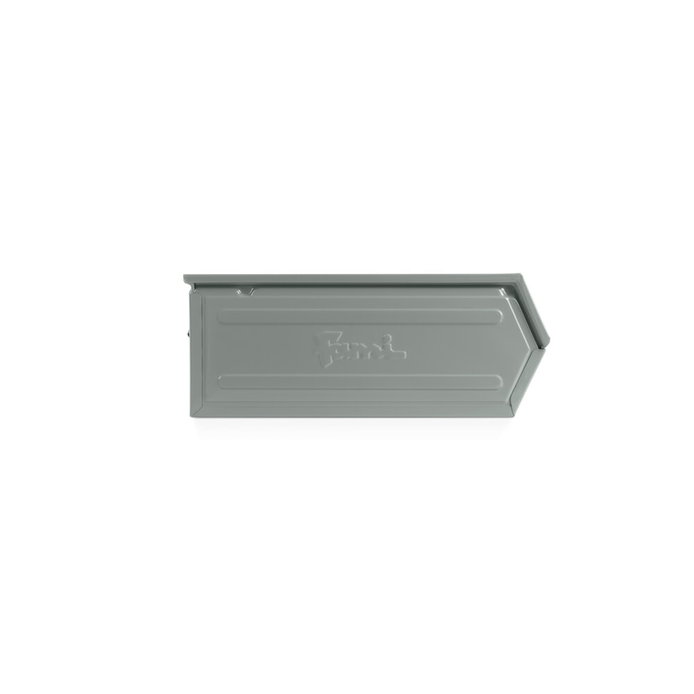 Produktabbildung Nr. 4: Fami Sichtlagerkasten, HxBxT 200 x 300 x 500 mm, Stahlblech, fehgrau, 6 Stk/VE