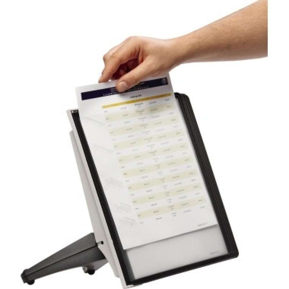 Produktabbildung Nr. 4: DURABLE Sichttafelständer SHERPA Soho 5 554001 DIN A4 schwarz