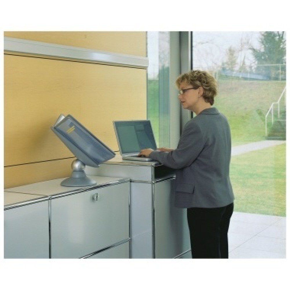 Produktabbildung Nr. 5: DURABLE Sichttafelständer SHERPA motion 10 558737 DIN A4 graphit