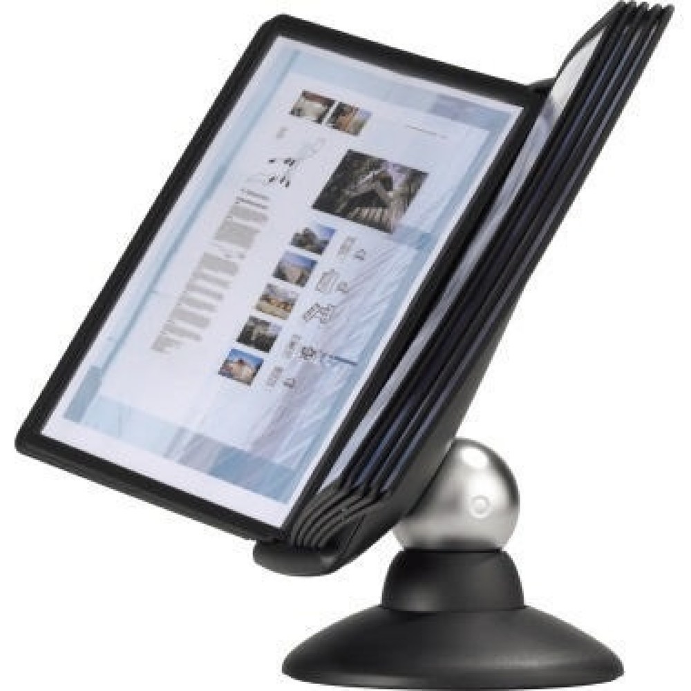 Produktabbildung Nr. 6: DURABLE Sichttafelständer SHERPA motion 10 558701 DIN A4 schwarz