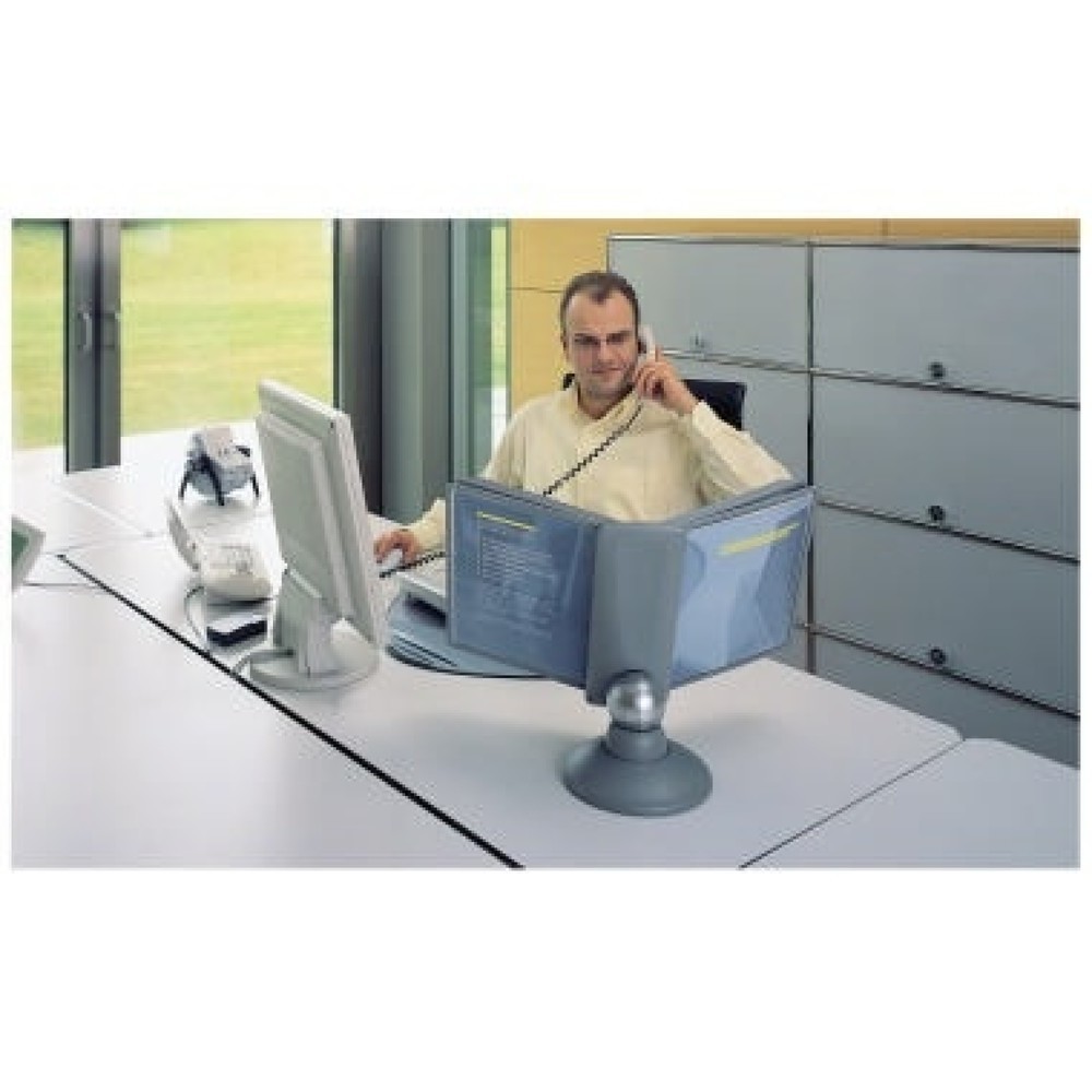 Produktabbildung Nr. 6: DURABLE Sichttafelständer SHERPA motion 10 558737 DIN A4 graphit