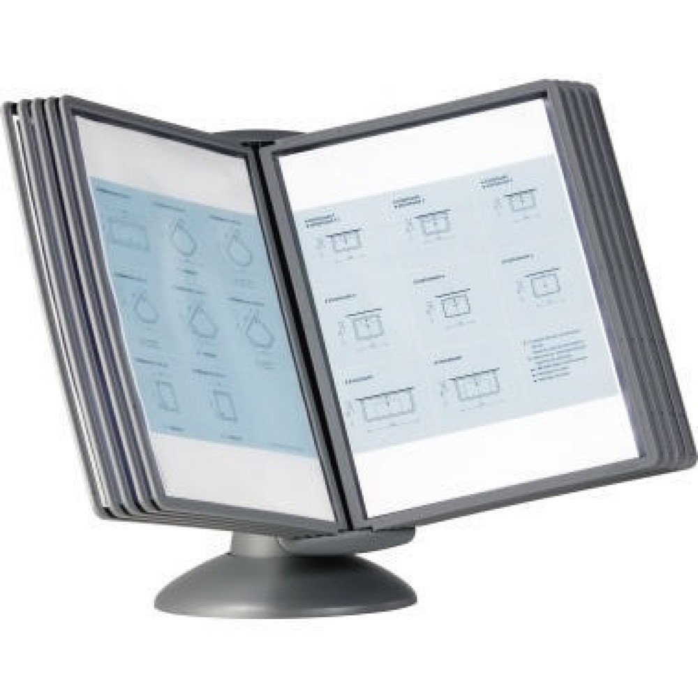Produktabbildung Nr. 7: DURABLE Sichttafelständer SHERPA motion 10 558737 DIN A4 graphit