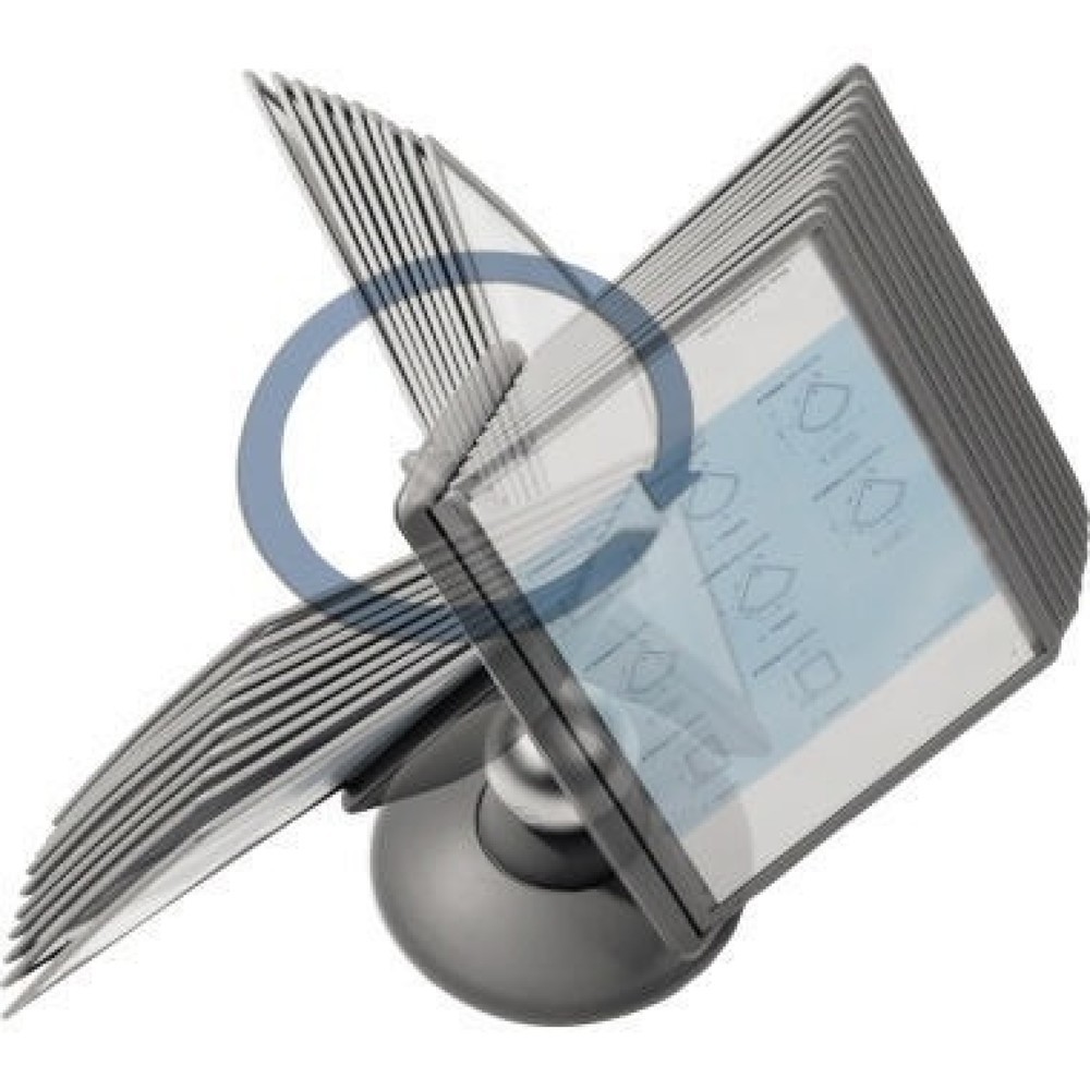 Produktabbildung Nr. 11: DURABLE Sichttafelständer SHERPA motion 10 558737 DIN A4 graphit