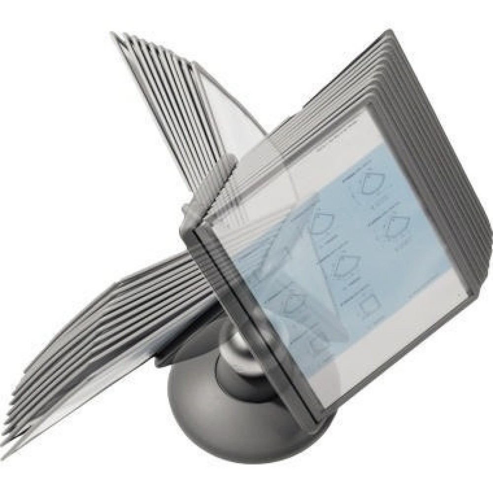 Produktabbildung Nr. 12: DURABLE Sichttafelständer SHERPA motion 10 558737 DIN A4 graphit