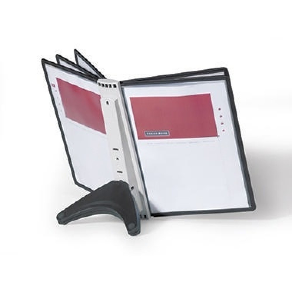 Produktabbildung: DURABLE Sichttafelständer SHERPA Soho 5 554001 DIN A4 schwarz