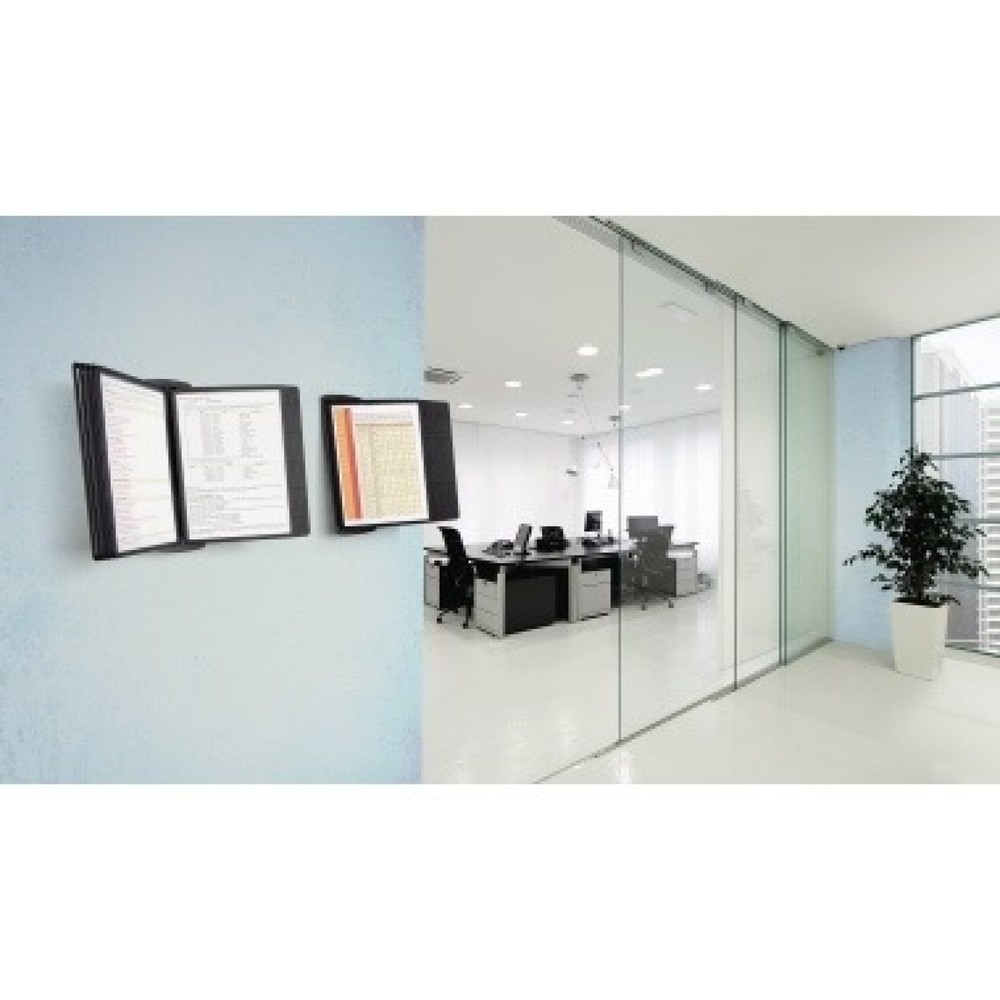 Produktabbildung Nr. 3: DURABLE Sichttafelwandhalter SHERPA STYLE WALL 10 585401 schwarz