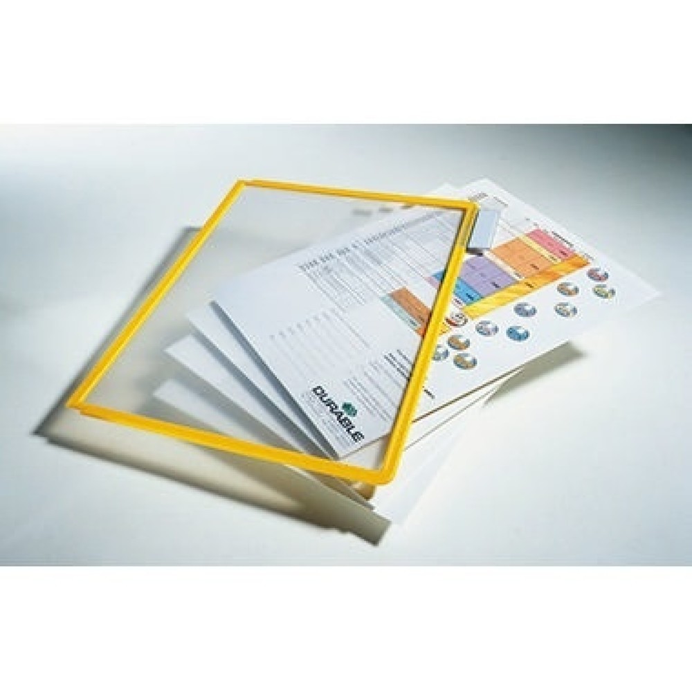 Produktabbildung Nr. 4: DURABLE Sichttafelständer SHERPA Wall 10 563100 DIN A4 sw/rt