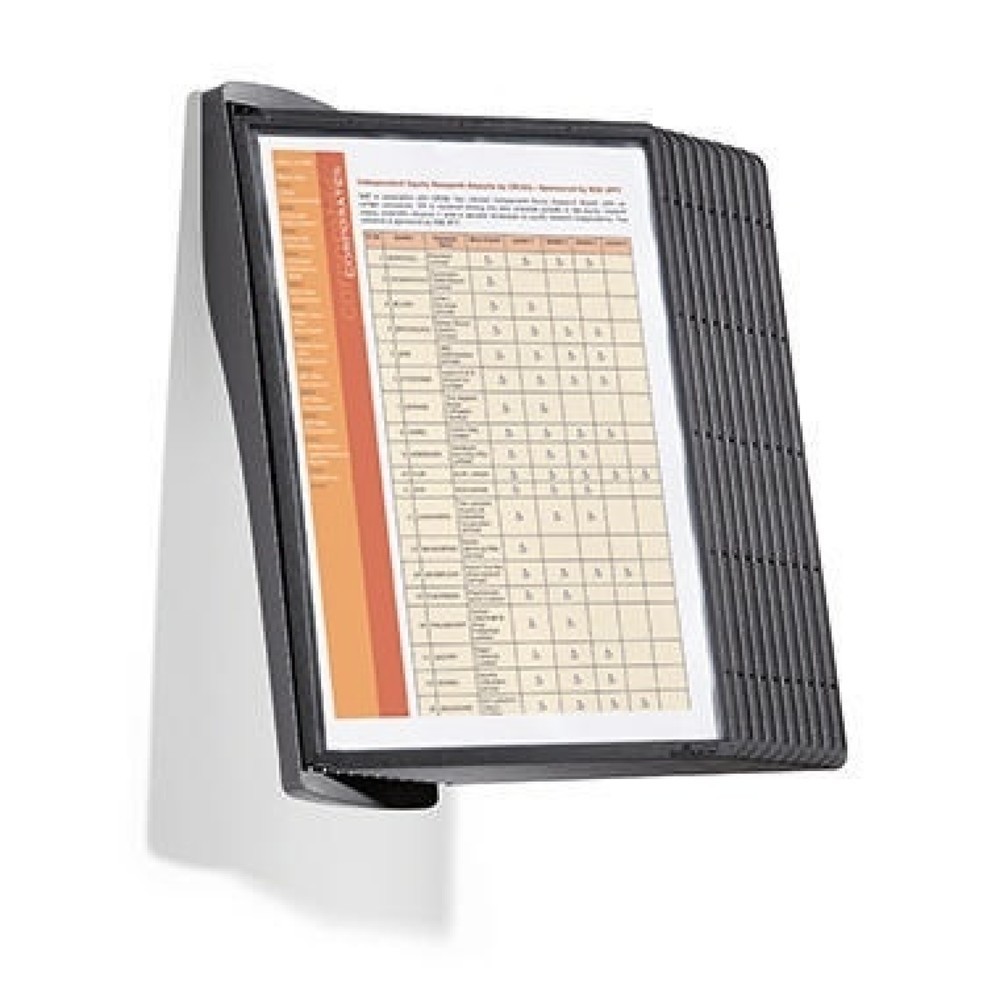 Produktabbildung: DURABLE Sichttafelwandhalter SHERPA STYLE WALL 10 585401 schwarz