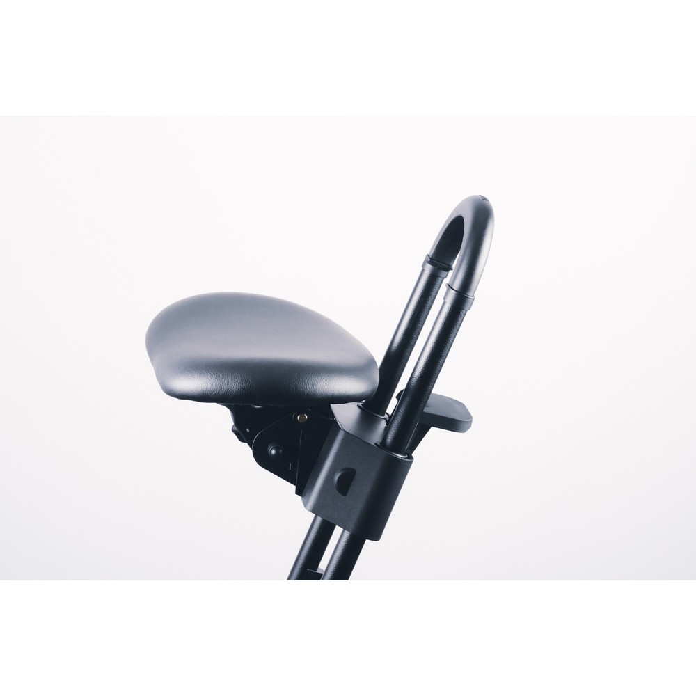 N° de l'image du produit 8 : Siège assis-debout à roulettes, assise similicuir inclinable, hauteur d'assise 615 à 860 mm