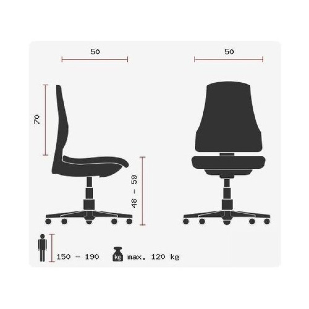 N° de l'image du produit 13 : Siège de bureau / fauteuil de direction hjh OFFICE ARIA HIGH tissu, noir