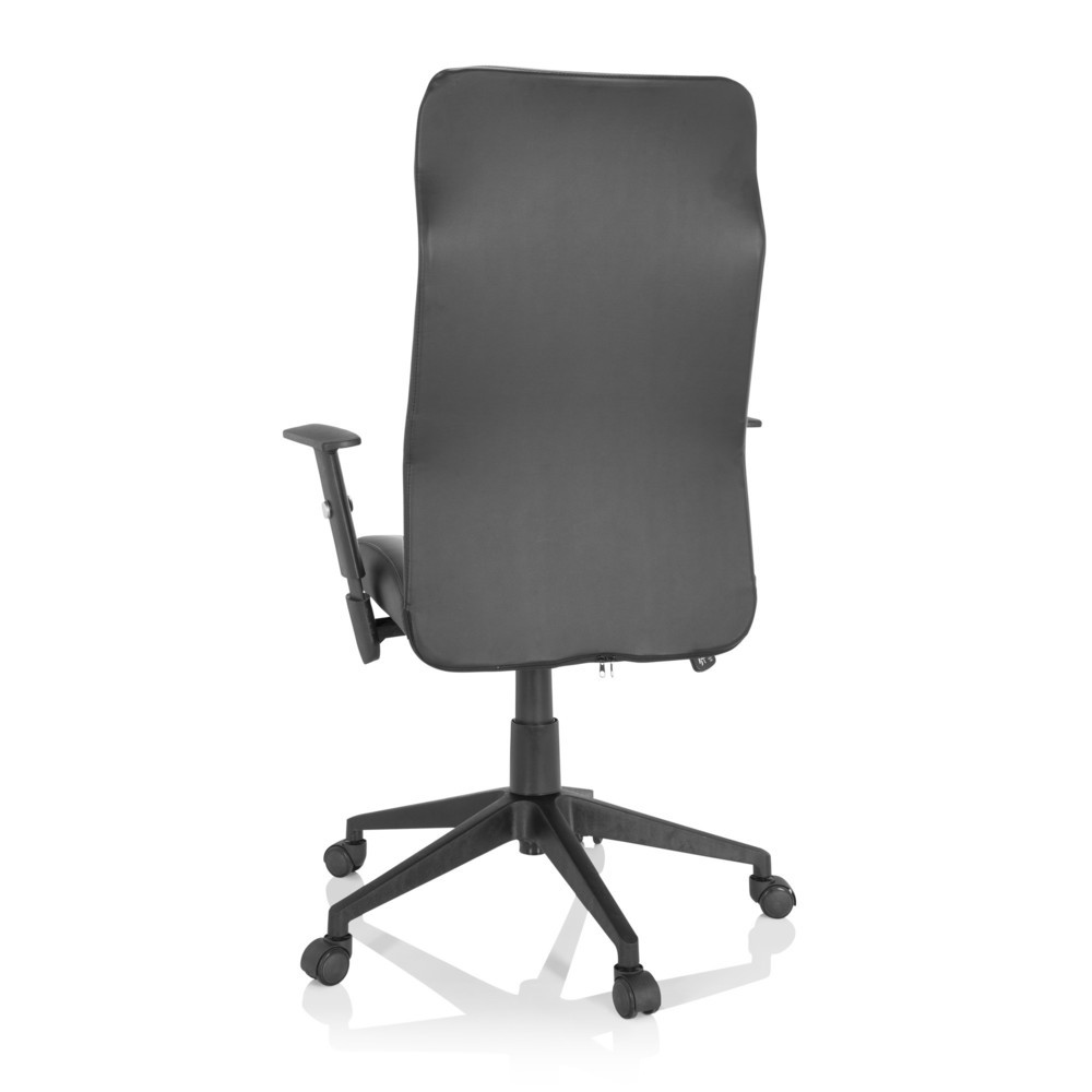 N° de l'image du produit 6 : Siège de bureau / fauteuil de direction hjh OFFICE ARTON 30 similicuir, noir