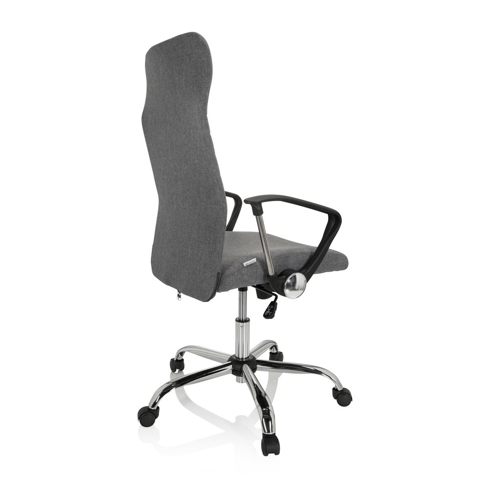 N° de l'image du produit 4 : Siège de bureau / fauteuil de direction hjh OFFICE ARTON 40 tissu, gris
